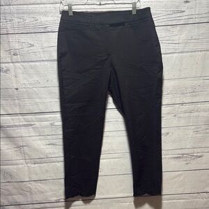 White House Black Market The Straight Crop Pants with eyelet Hem. (New)